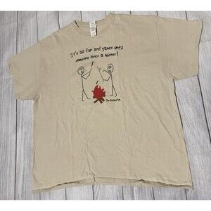 Zion National Park Mens Graphic T Shirt It’s All Fun And Games Weiner Size 2XL